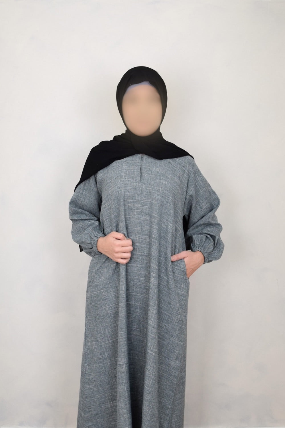 Nour Abaya in Soft Ash